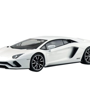 Aoshima Rakupla Snap Kit Lamborghini Aventador S Pearl White Model 07 Pw