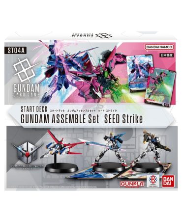 Bandai Gundam Card Game Start Deck Seed Strike St04A Gundam Assemble Set