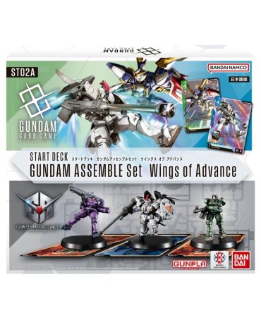 Bandai Gundam Card Game Start Deck Wings Of Advance Assemble Set St02A