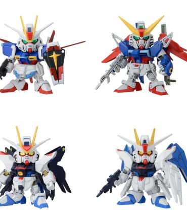 Bandai Mobile Suit Gundam Seed Fateful Showdown Model Set BB Senshi CE Series