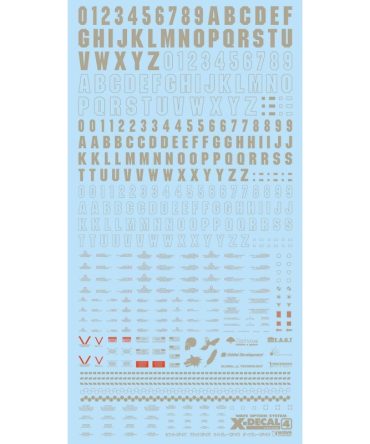 Wave X Decal 4 – Light Gray Vinyl Sticker for Easy Application