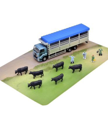 Tomytec Truck Collection Livestock Transport Set A with Livestock Figures Japan