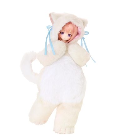 Azone Luminous Street Mii Hug White Cat Doll Japan Official Version