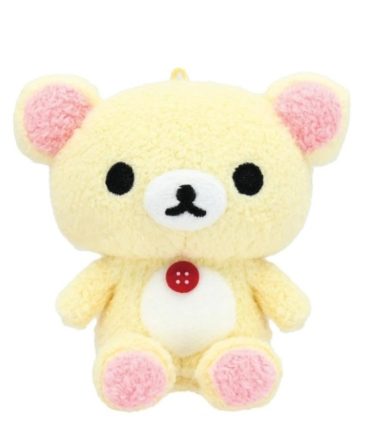 Bandai Namco Rilakkuma Play Charm Korilakkuma Fuwafuwa Plush Toy