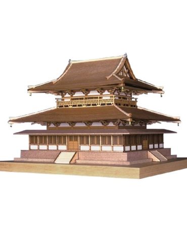 Woody Joe 1/150 Horyuji Temple Kondo Wooden Model Kit Assembly Set