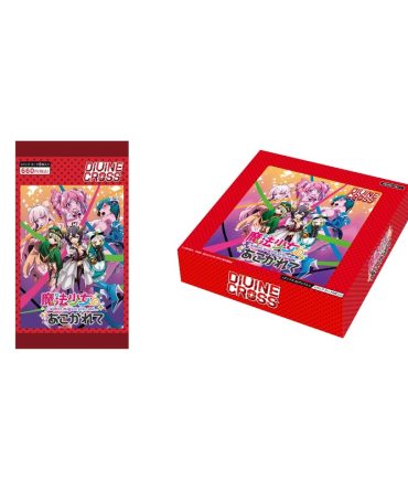 Trading Card Game Gushing Over Magical Girls Divine Cross Booster Box for Collectors