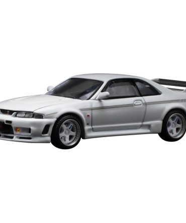 Works 1/64 Nissan GT-R R33 Nismo 400R White Diecast Model Car