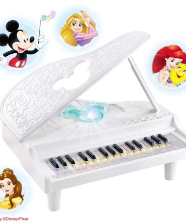 Bandai Dream Lesson Disney Pixar Characters Light Orchestra Grand Piano Toy