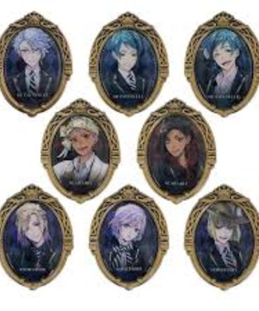 Disney Twisted Wonderland Trading Brooch Vol.3 Box 8 Set Figure Anime