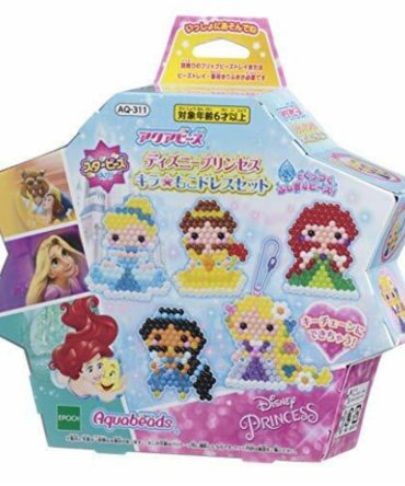 Aqua Beads Disney Princess Dress Set Cinderella Ariel Jasmine Rapunzel
