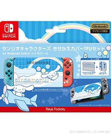 Keys Factory Ckt0013 Kisekae Set Cover For Nintendo Switch Cinnamoroll Sanrio Characters Series New