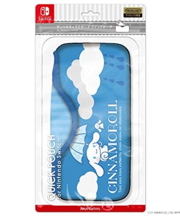 Keys Factory Cqp0103 Quick Pouch For Nintendo Switch Cinnamoroll Sanrio Characters Series New