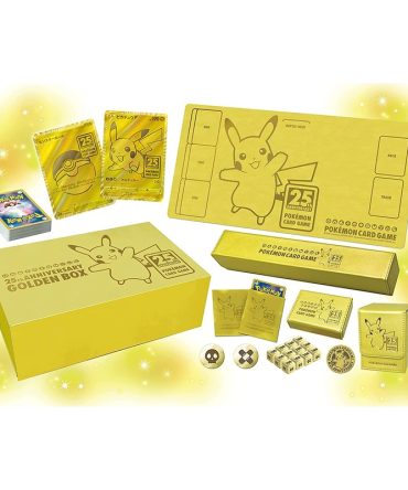 Pokemon TCG 25th Anniversary Golden Box Set Japan Limited Pikachu Gold coin