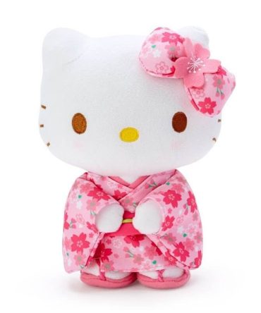 Hello Kitty Plush Toy (Sakura Kimono) –  Pre order