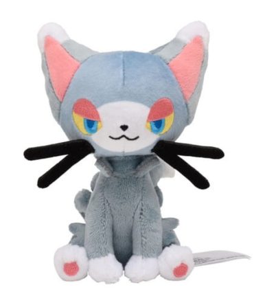 Pokemon Center Original Plush Pokemon Fit Glameow