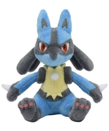 Pokemon Center Original Plush Pokemon Fit Lucario