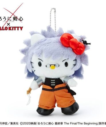 Rurouni Kenshin X Hello Kitty Mascot Holder (Enishi Yukishiro)