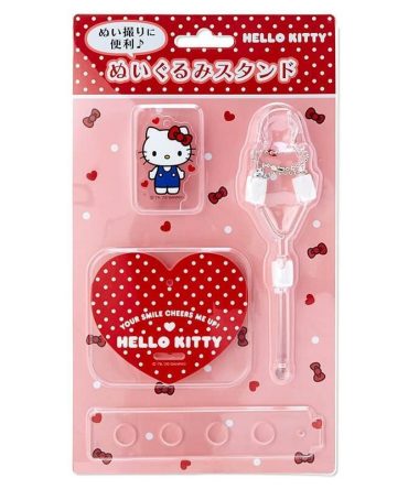 Hello Kitty Plush Stand Set