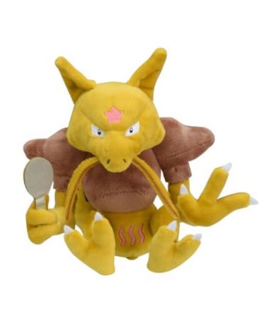 Pokemon Center Original Plush Pokemon Fit Kadabra