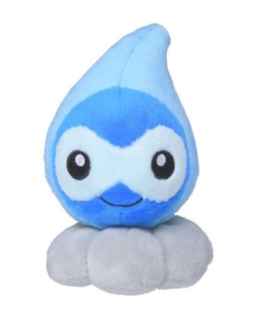 Pokemon Center Original Plush Toy Pokemon Fit Powarun (Amamizu No Suga)