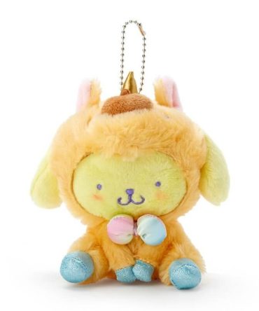 Pompompurin Mascot Holder Unicorn Party