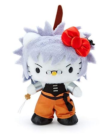 Sanrio  Rurouni Kenshin X Hello Kitty Plush Toy (Enishi Yukishiro)