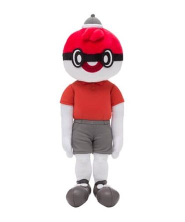 Pokemon Center Original Plush Ball Guy