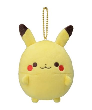 Pokemon Center Original Plush Bead Mascot Mugyutto Pikachu