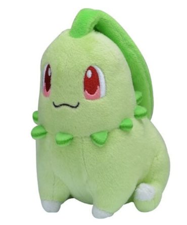 Pokemon Center Original Plush Pokemon Fit Chikorita