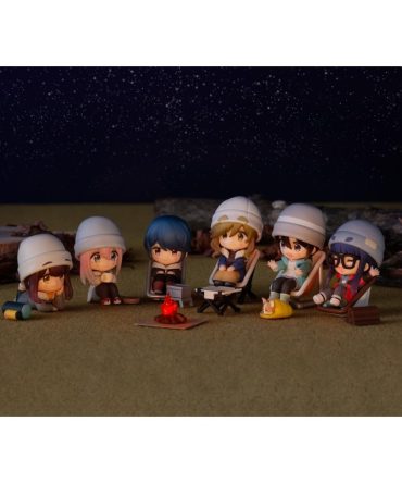 Bandai Laid Back Camp Season 3 Candy Toy 8-Piece Box Collection