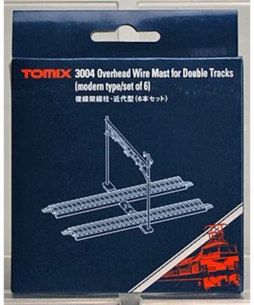 Tomytec Tomix N Gauge Modern Double Track Pillars Set of 6 Railway Model