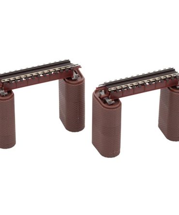 Tomytec Tomix N Gauge Red Upper Girder Bridge S70 Set with Brick Pier 3273 Model