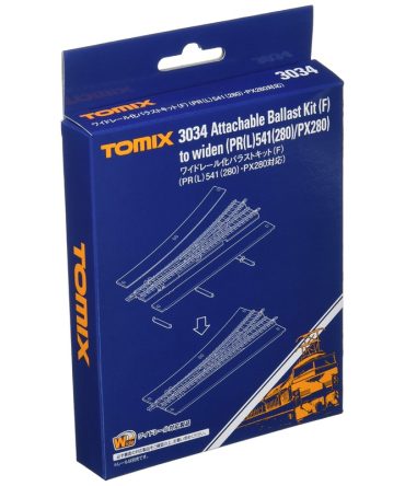 Tomytec Tomix N Gauge Wide Rail Ballast Kit Compatible with Px280 3034 Model Railway