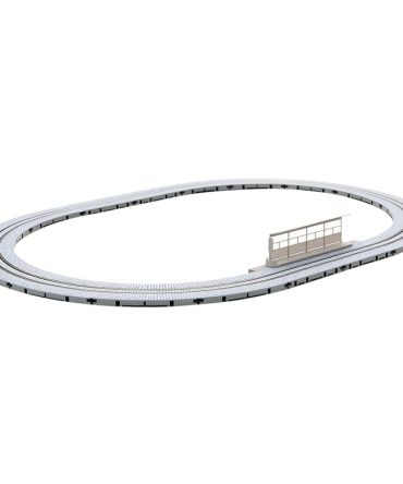 Tomytec Tomix N Gauge Mini Rail Set Basic Cobblestone Pattern 91084 Model Railway