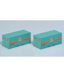 Tomytec Tomix N Gauge Ur19A-1000 3-Piece Sky Blue Container Nippon Oil Transportation 3159 Model