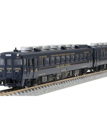 Tomytec Tomix N Gauge Kiha 58 series Seaside Liner Navy Blue 3-Car Diesel Railway Model Set