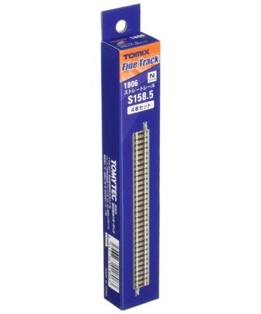 Tomytec Tomix N Gauge Straight Rail S158.5 F- 4 Pack Railway Model Supply 1806