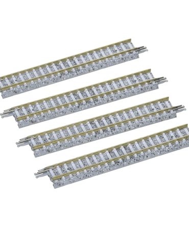 Tomytec Tomix N Gauge Set of 4 Straight PC Rail S99-PC 1015 Model Railway Supplies