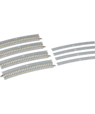 Tomytec Tomix N Gauge Wide PC Curved Rail C541-15-WP Set of 4 Railway Model