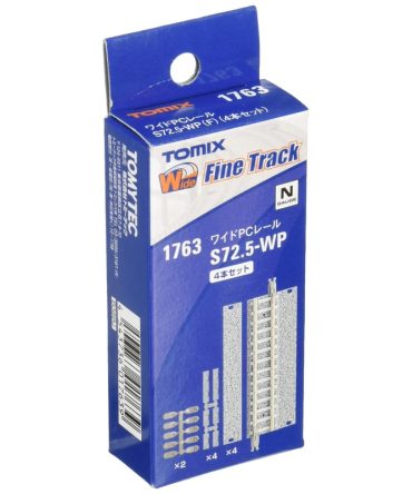 Tomytec Tomix N Gauge WPC Rail S72.5-WP F Set of 4 1763 Railway Model Supplies