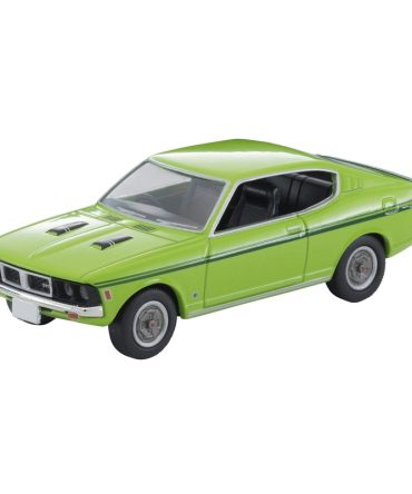 Tomytec Vintage Neo Mitsubishi Colt Galant GTO MR 70 Year Edition in Yellow Green 1/64 Scale