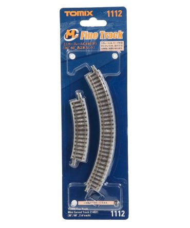 Tomytec Tomix N Gauge Mini Curve Rail C140 Railway Model Supplies 2-Pack
