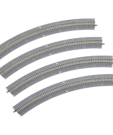Tomytec Wide Curve Rail C391-45-Wp F Set of 4 N Gauge Railway Model Supplies