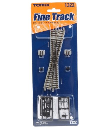 Tomytec Tomix N Gauge XR140-15 F 1322 Crossing Rail Railway Model Supplies