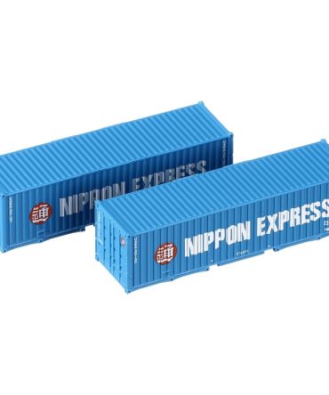Tomytec Tomix U46A-30000 N Gauge 2 Pieces Blue Nippon Express Container 3161 Railway Model