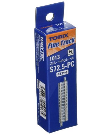 Tomytec Tomix N Gauge S72.5-Pc F Straight Rail Set of 4 1013 Railway Model Supplies