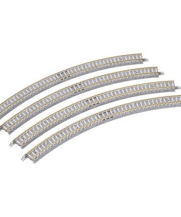 Tomytec Tomix N Gauge Set of 4 Curved PC Rail C280-45-PC F 1191 Model Train Supplies
