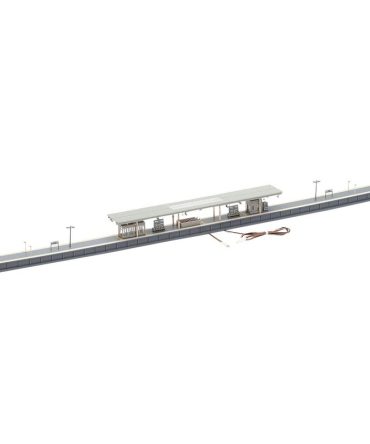 Tomytec Urban Island Home Set with Lighting N Gauge Straight End Railway Model 4272