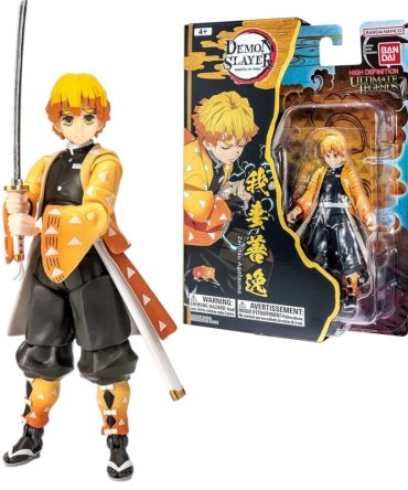 Bandai  Ultimate Legend Zenitsu Action Figure 12.5cm 27 Points Articulated