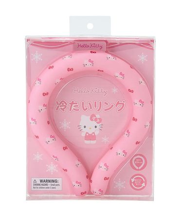 Sanrio Hello Kitty Cool Ring PCM Heat-Absorbing TPU Tube for Ages 3+